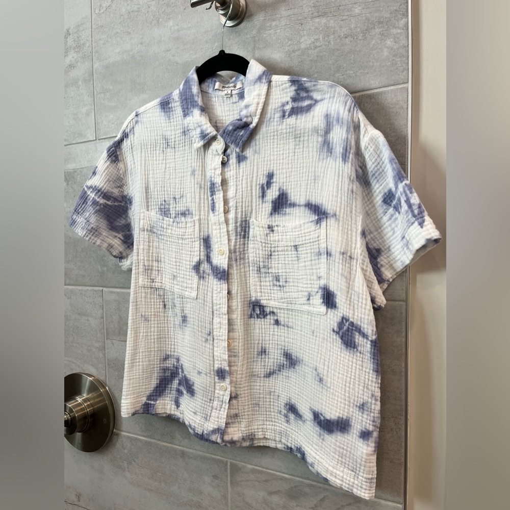 Madewell tie dye top.